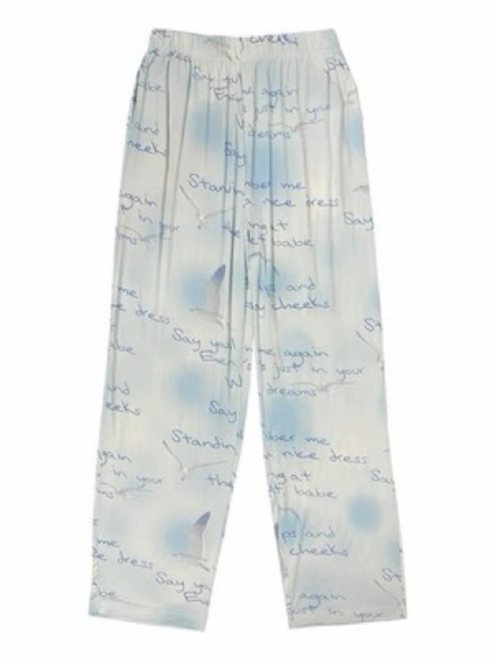 Taylor Swift 1989 (Taylor’s Version) Official Wildest Dreams Lyric Pajama Pants